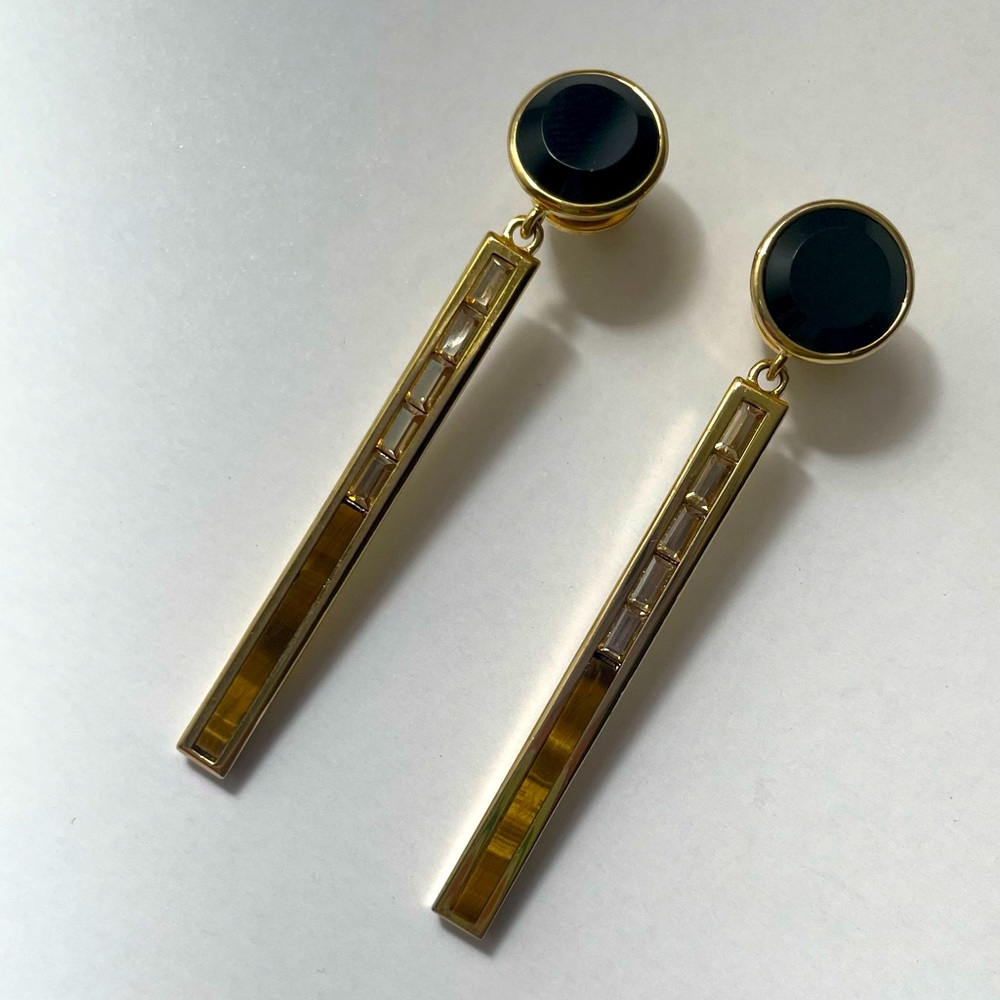 Henri Bendel Gold Earrings